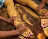udvartana ayurvedic powder massage